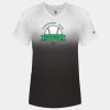 Women's V-Neck Ombre T-Shirt Thumbnail